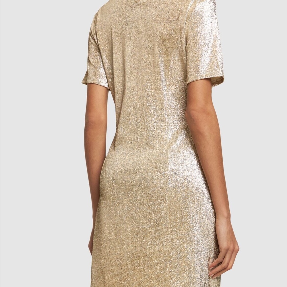 Paco Rabanne gold draped mini dress ✨🌟🏆 - Picture 5 of 11